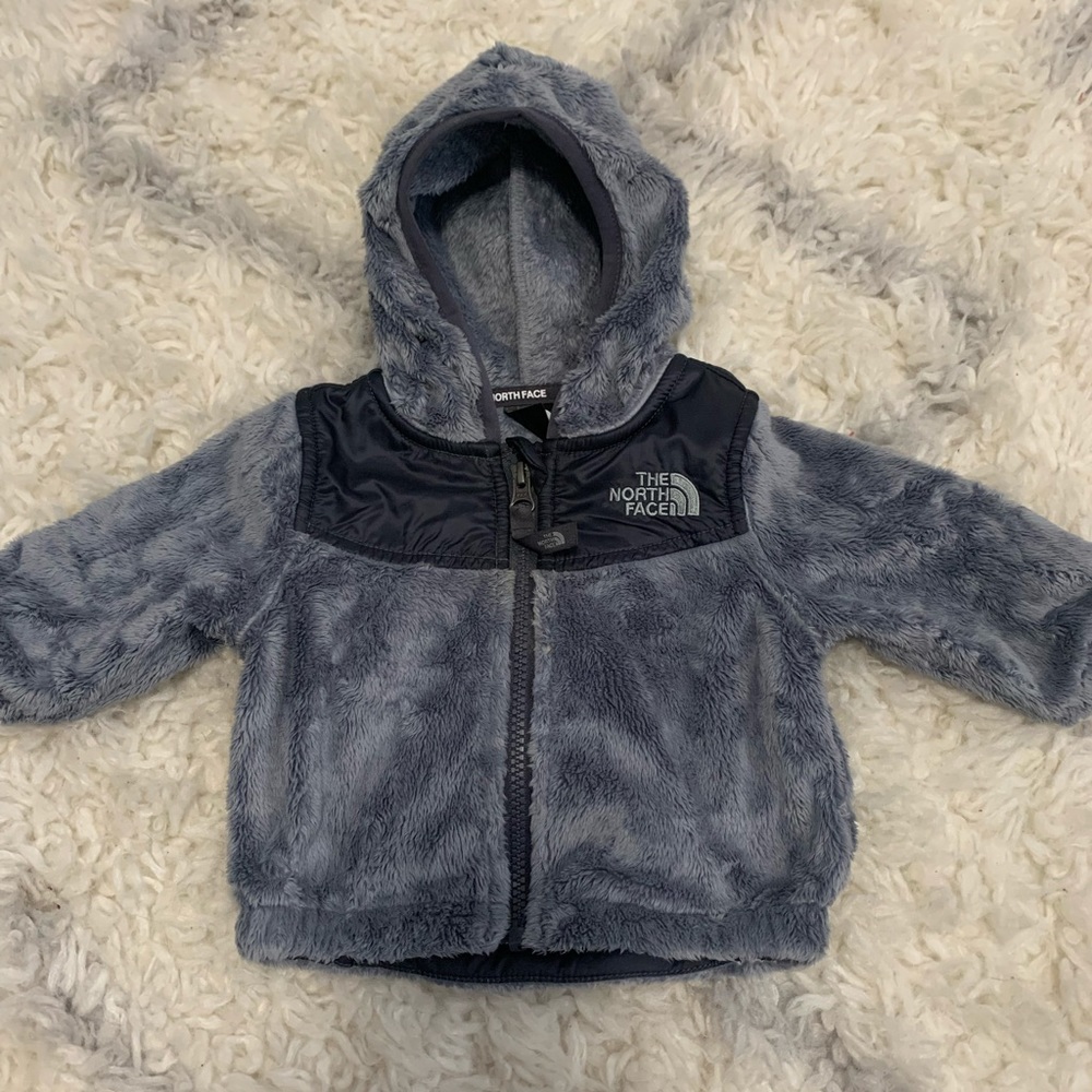 ❌❌SOLD❌❌ North Face fleece jacket for new born boys size 0-3m